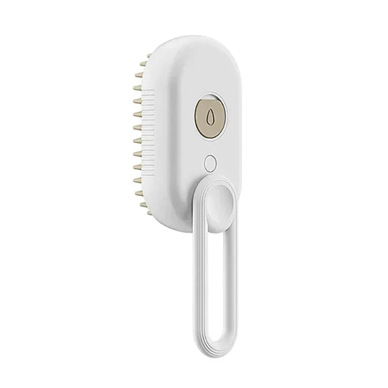 Mist grooming brush for cats and dogs