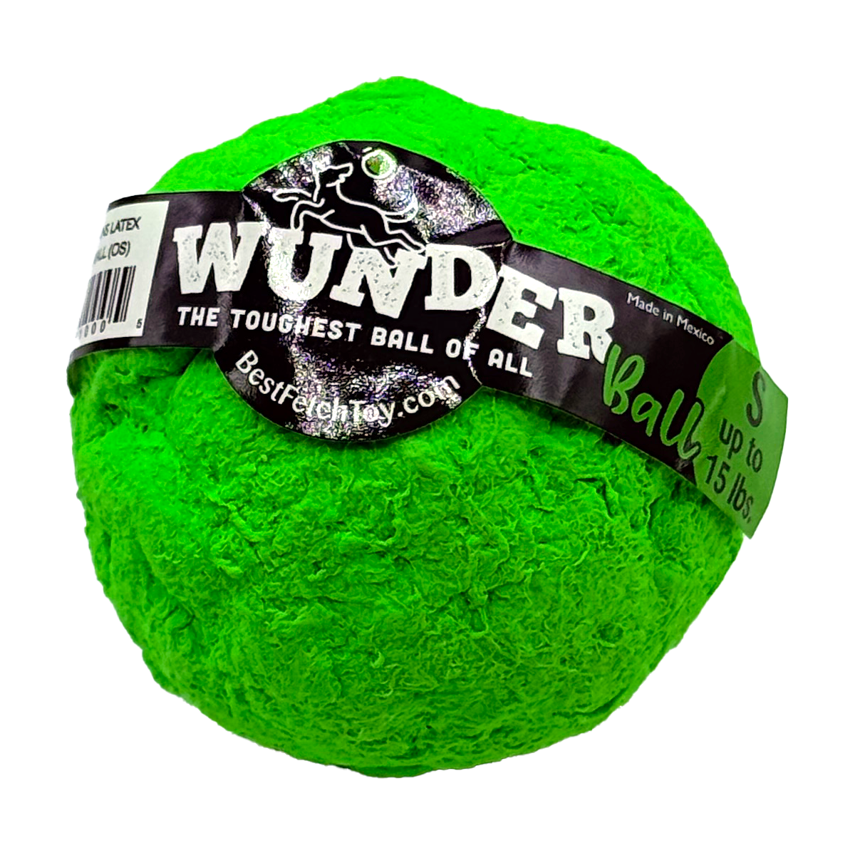 WUNDERball natural rubber fetch ball for dogs