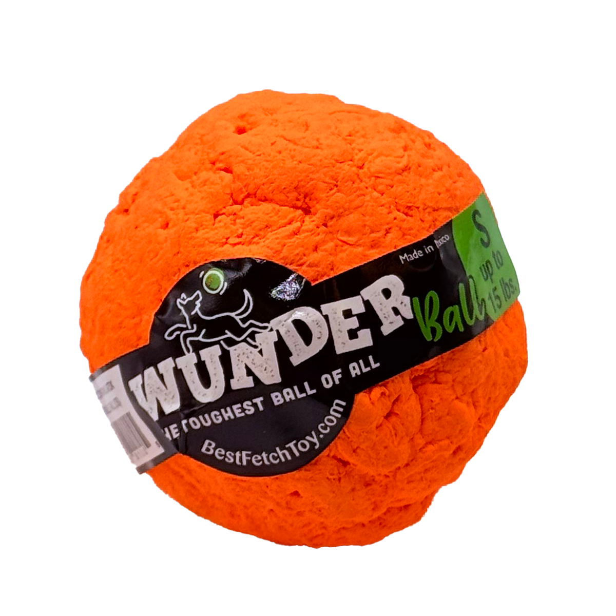 WUNDERball natural rubber fetch ball for dogs