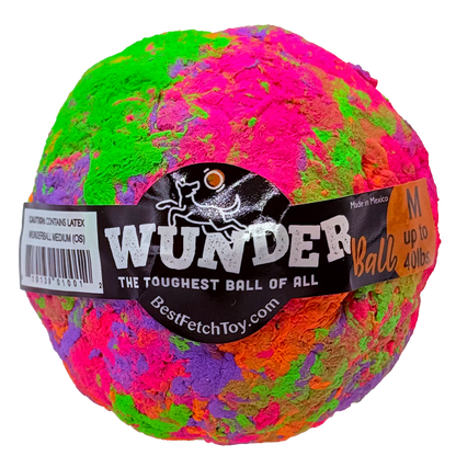 WUNDERball natural rubber fetch ball for dogs