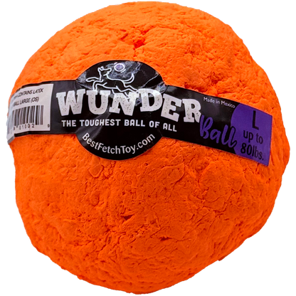 WUNDERball natural rubber fetch ball for dogs