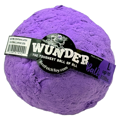 WUNDERball natural rubber fetch ball for dogs