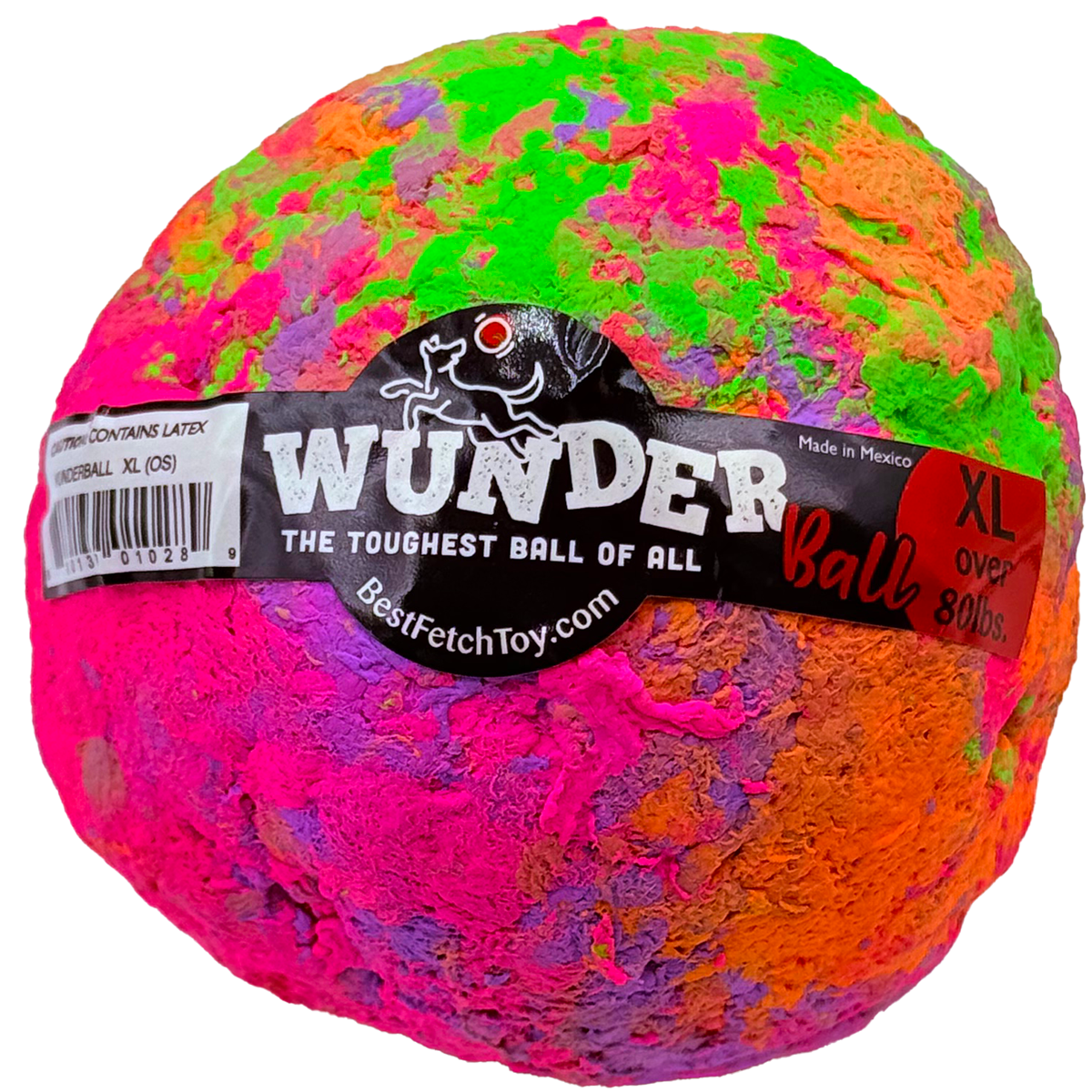 WUNDERball natural rubber fetch ball for dogs