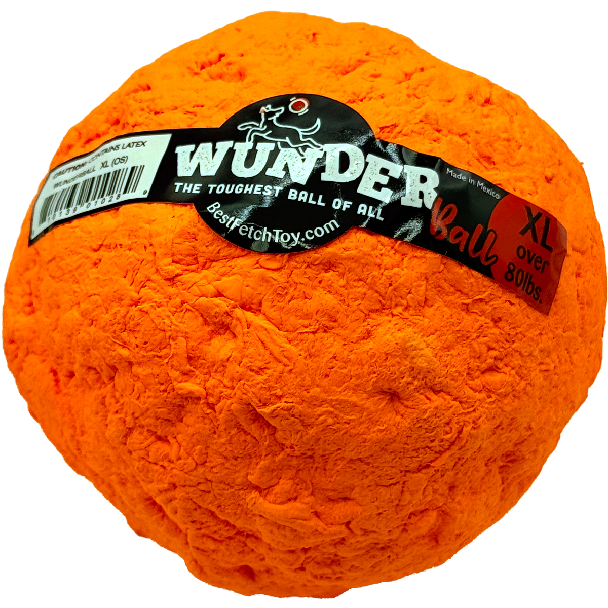 WUNDERball natural rubber fetch ball for dogs