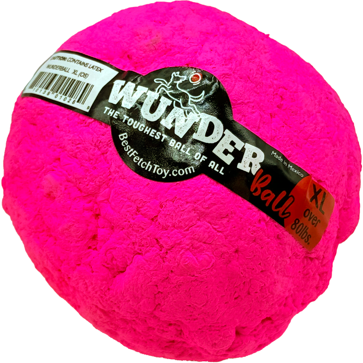 WUNDERball natural rubber fetch ball for dogs