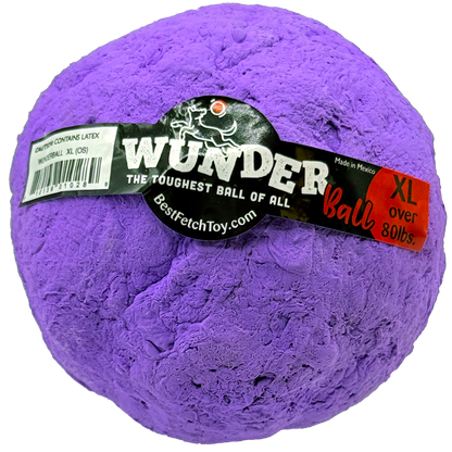 WUNDERball natural rubber fetch ball for dogs