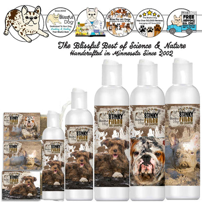 Stinky Filthy deodorizing dog shampoo
