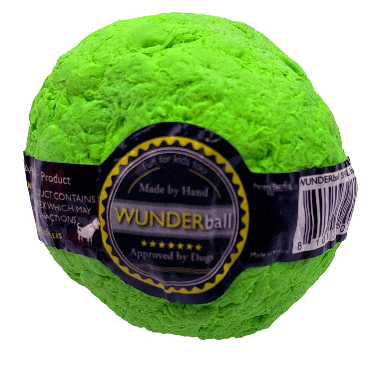 WUNDERball natural rubber fetch ball for dogs