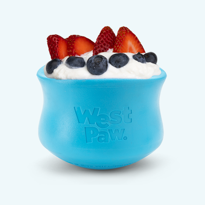 West Paw Toppl treat-dispensing puzzle toy for dogs