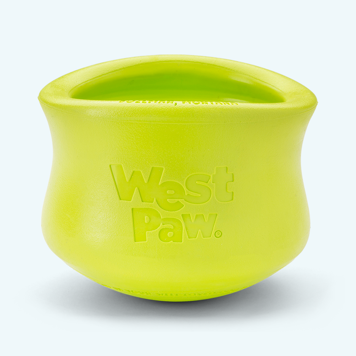 West Paw Toppl treat-dispensing puzzle toy for dogs