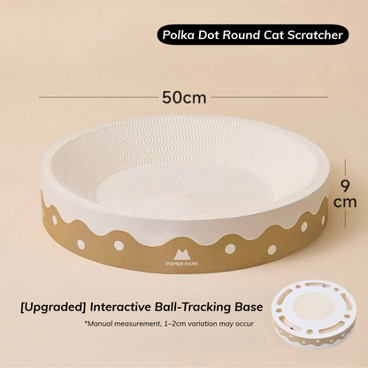 Paper Park cardboard cat bed and scratcher