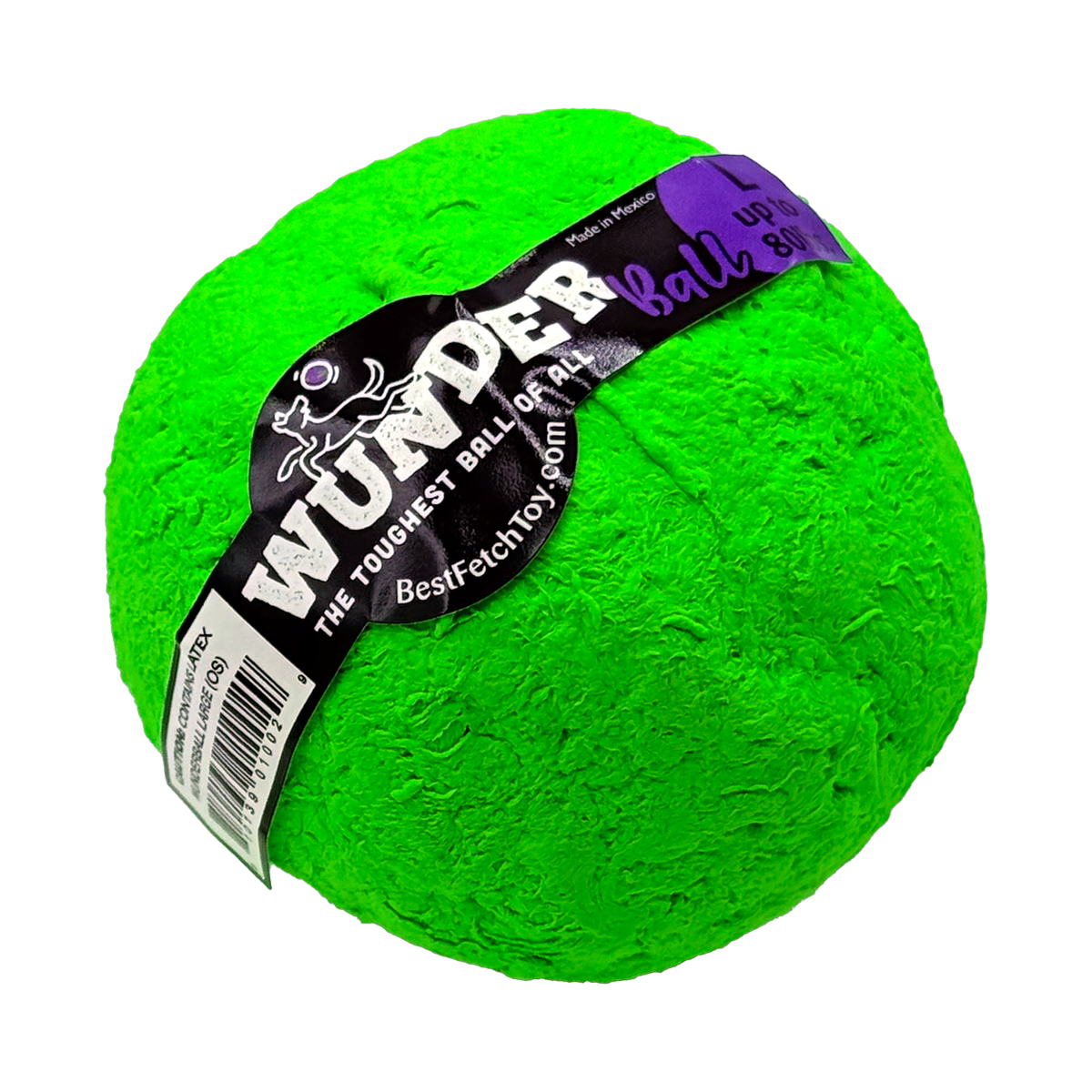 WUNDERball natural rubber fetch ball for dogs
