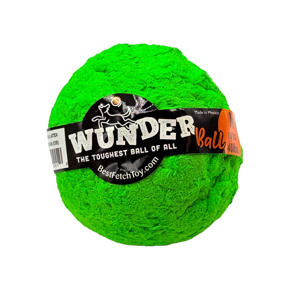 WUNDERball natural rubber fetch ball for dogs