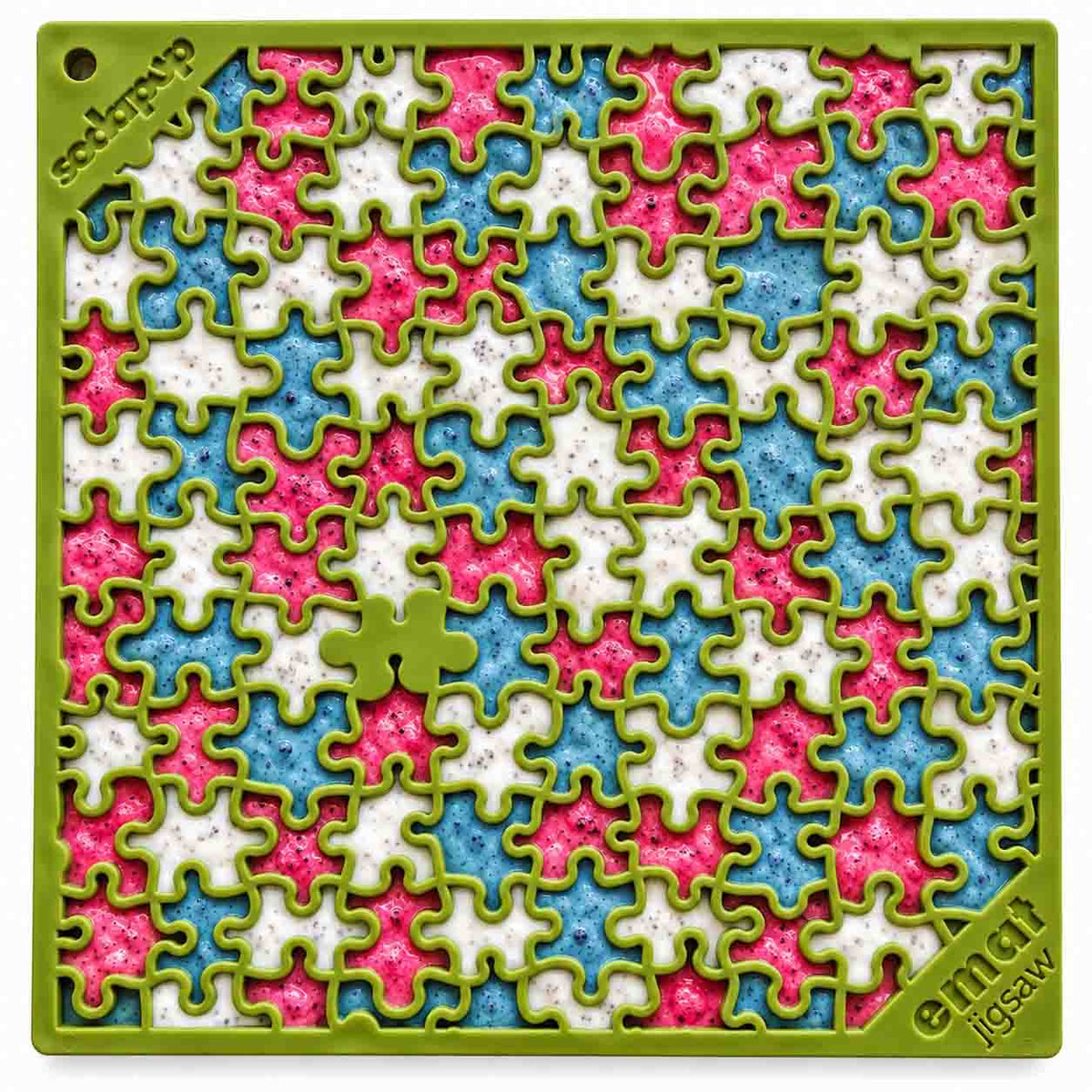 SodaPup jigsaw lick mat for dogs and cats