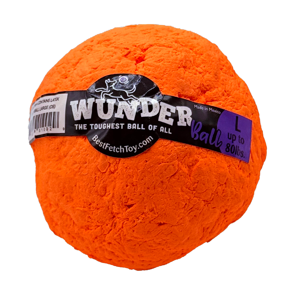 WUNDERball natural rubber fetch ball for dogs