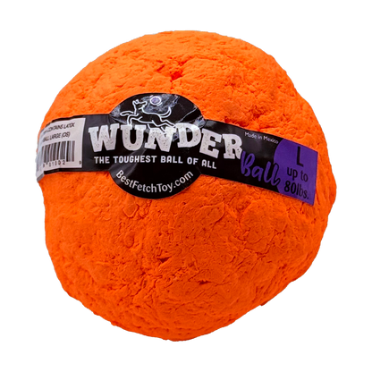 WUNDERball natural rubber fetch ball for dogs
