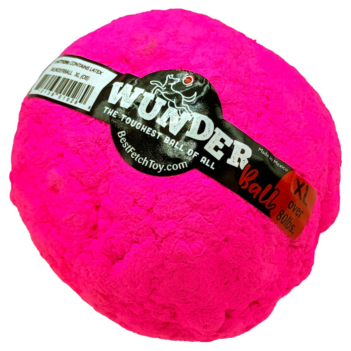 WUNDERball natural rubber fetch ball for dogs