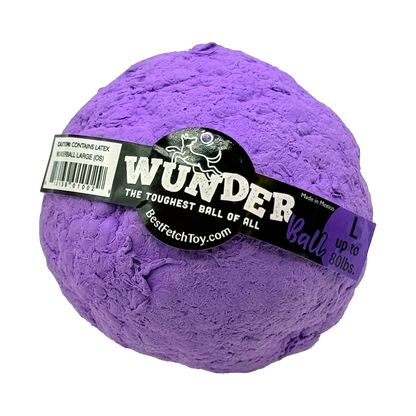 WUNDERball natural rubber fetch ball for dogs