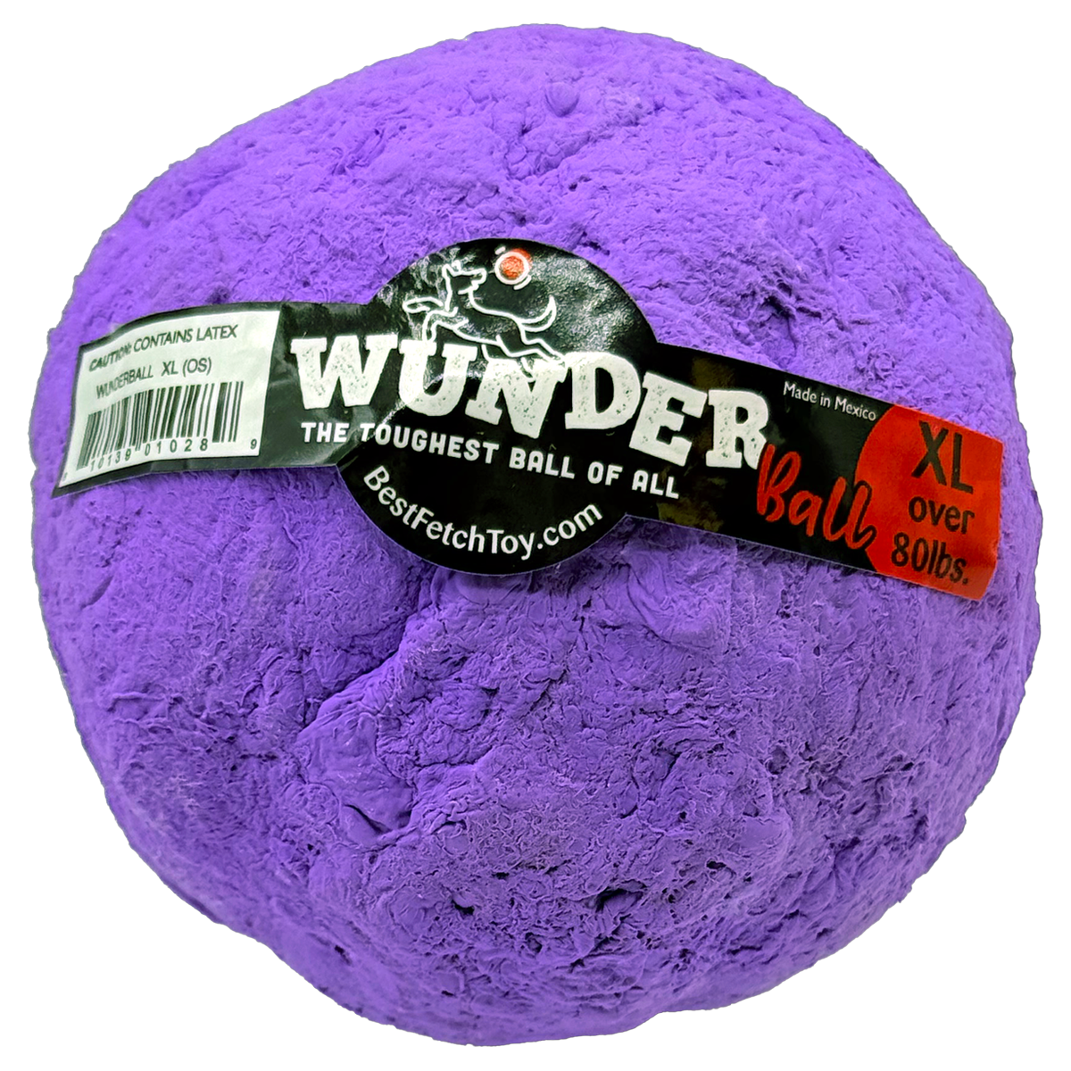 WUNDERball natural rubber fetch ball for dogs