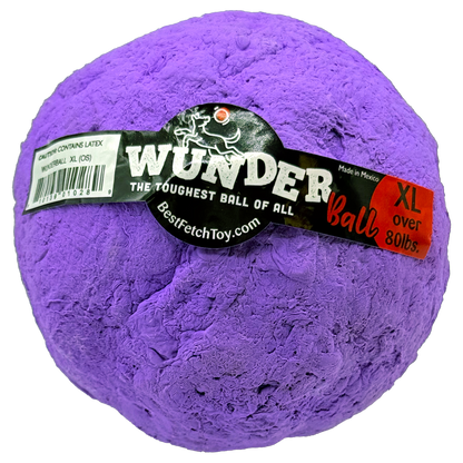 WUNDERball natural rubber fetch ball for dogs