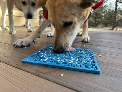 SodaPup jigsaw lick mat for dogs and cats