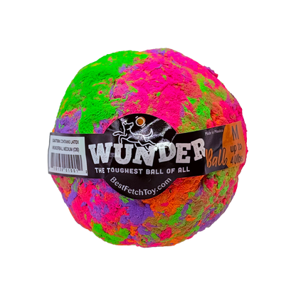 WUNDERball natural rubber fetch ball for dogs