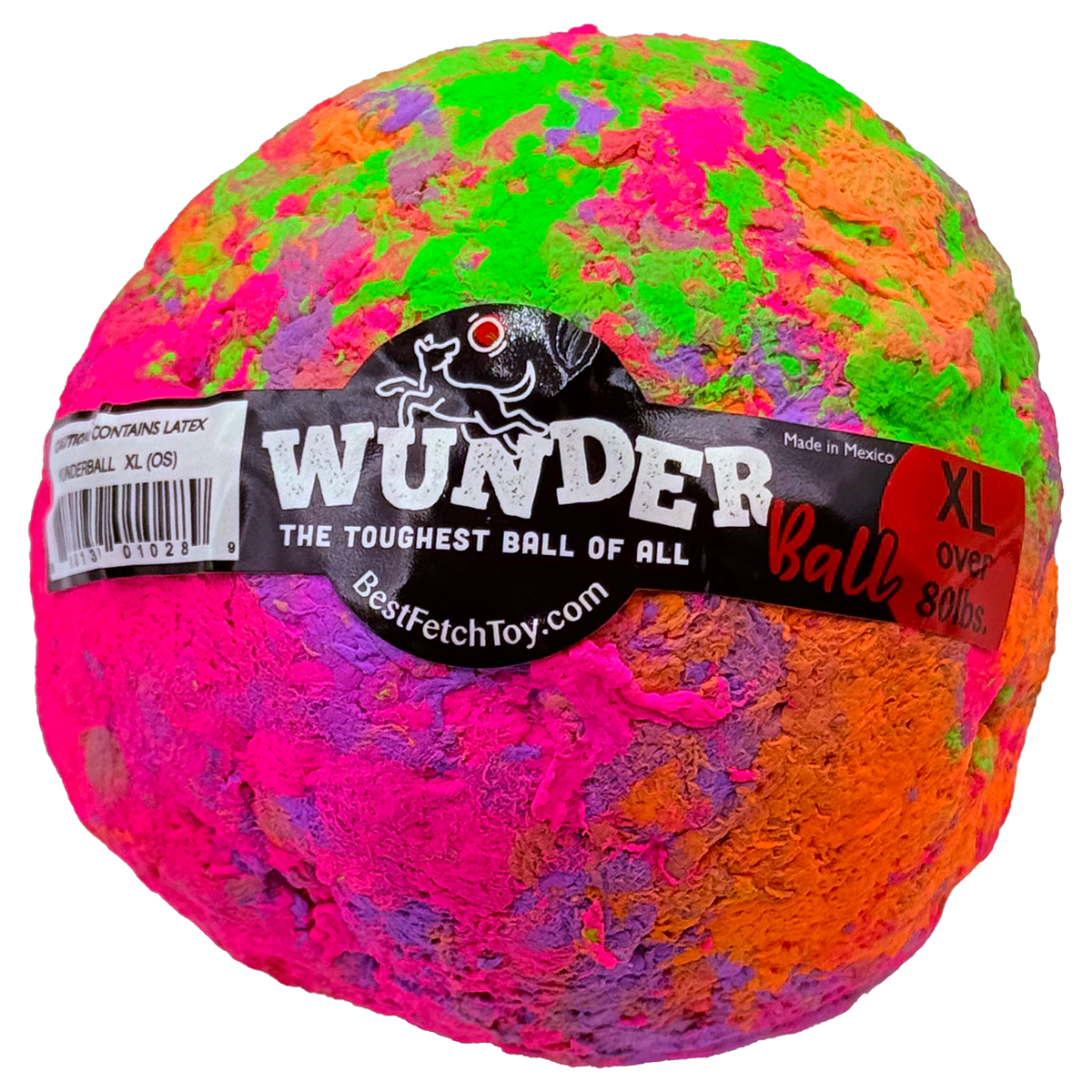 WUNDERball natural rubber fetch ball for dogs