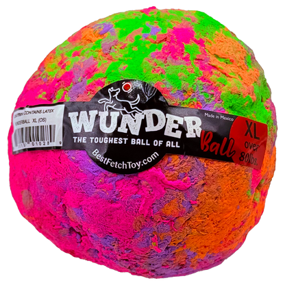 WUNDERball natural rubber fetch ball for dogs